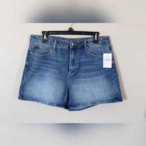 NWT Articles of Society AOS Sunny Crest Women's Blue Jean Shorts Size 30